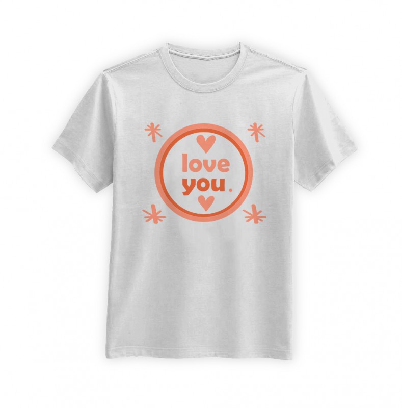 Футболка «I love you» Футболка «I love you»